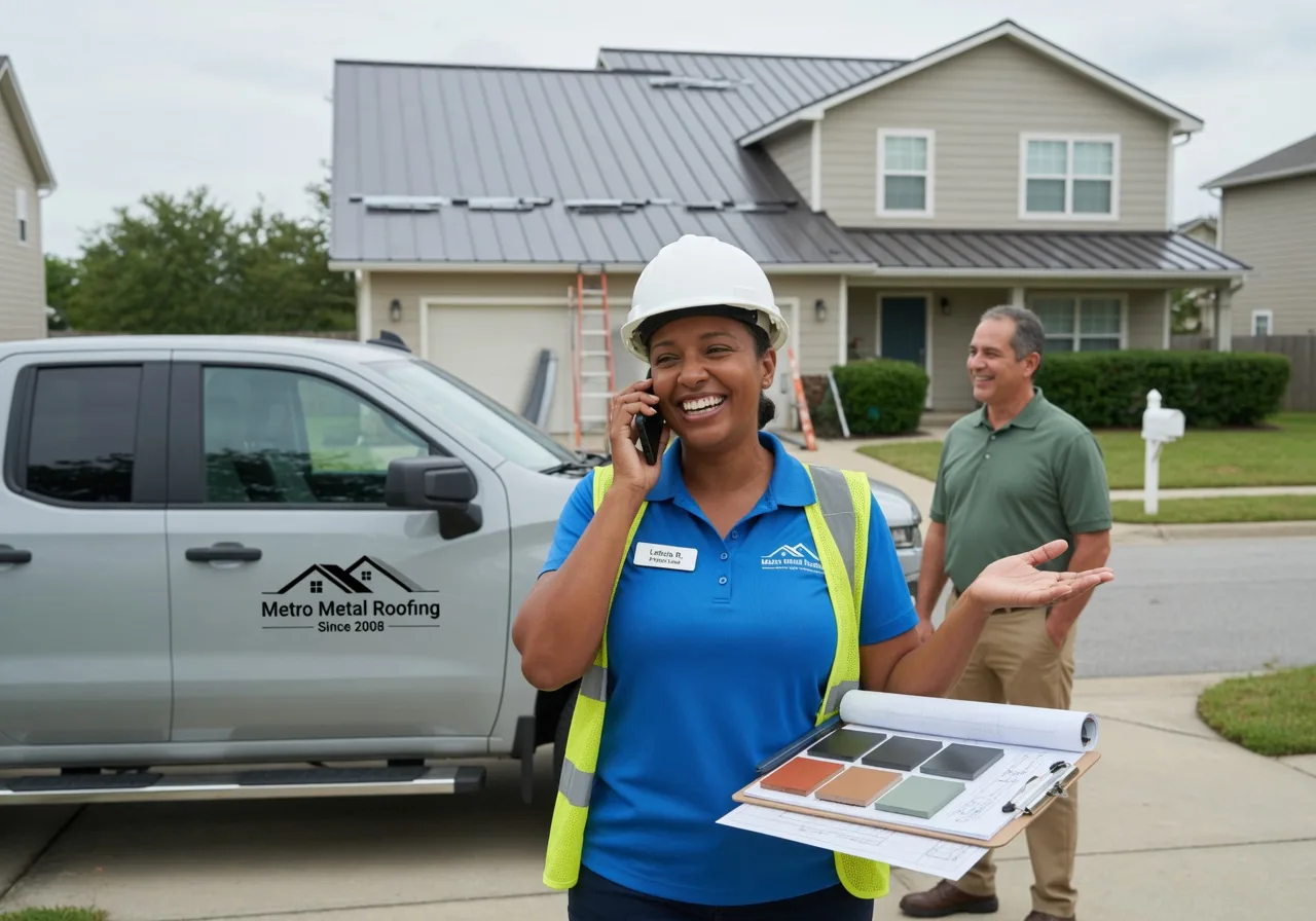 Storm Damage Metal Roof Repair in Hughes Springs, TX